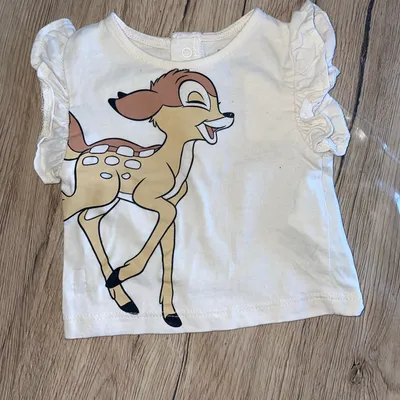 T-shirt 1 mois 55 cm Disney bambi 